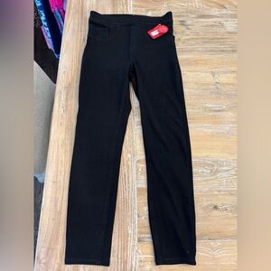 NWT SPANX Petite Jean-ish Leggings size XS/P, color: black